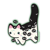 Sootsprite Cat Vinyl Sticker!