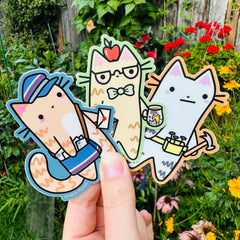 Little Purr’fessionals - Sticker Pack