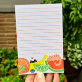 Fruit Cat Notepad (Orange)