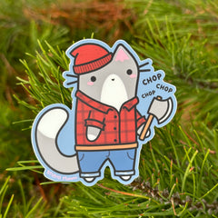 Lumb’purr Jack Vinyl Sticker