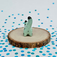 Tiger Mini Mew (Colored Porcelain - Light Blue)