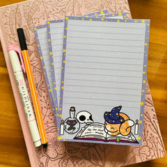 Witchy Kitty Notepad - 50 pages