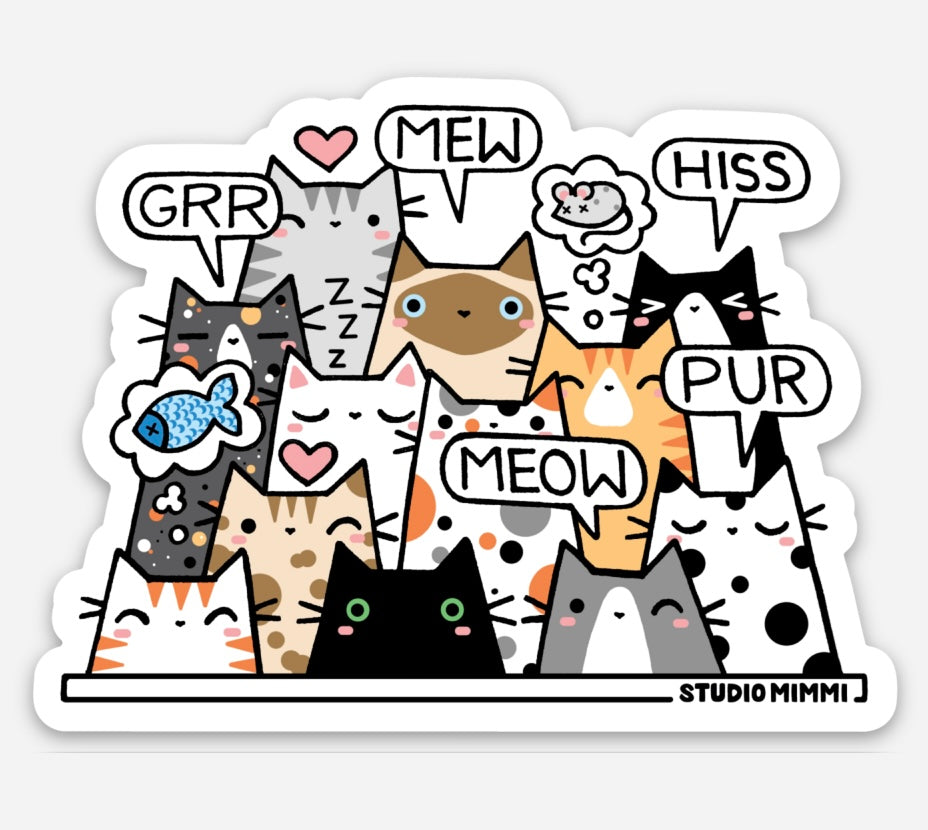 Crazy for Cats Magnet
