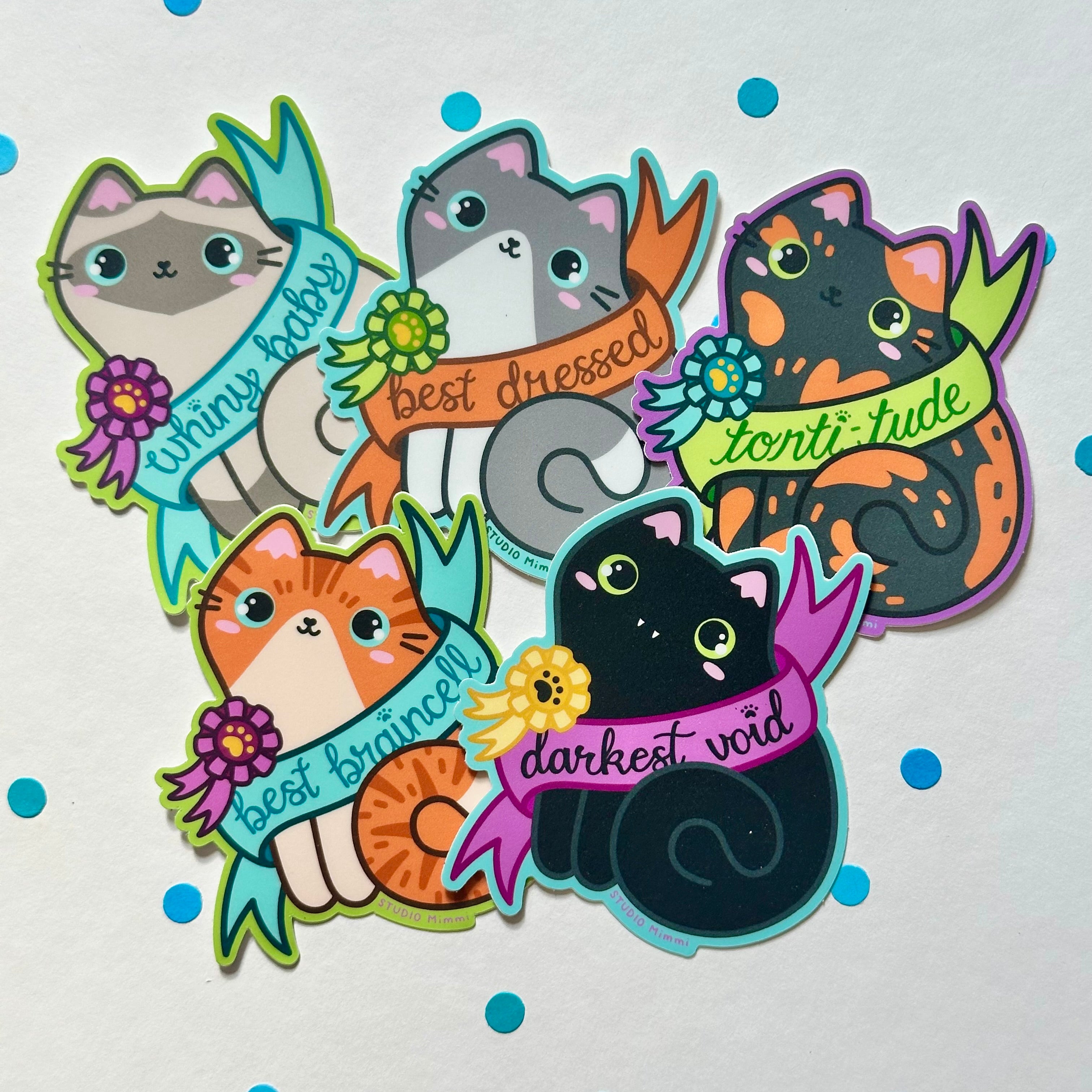 Banner Cat Sticker Pack - Collect Em’ All!