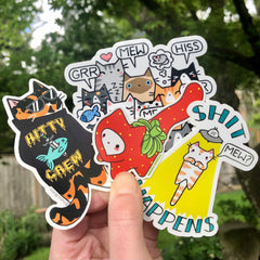Classic Cats - Sticker Pack